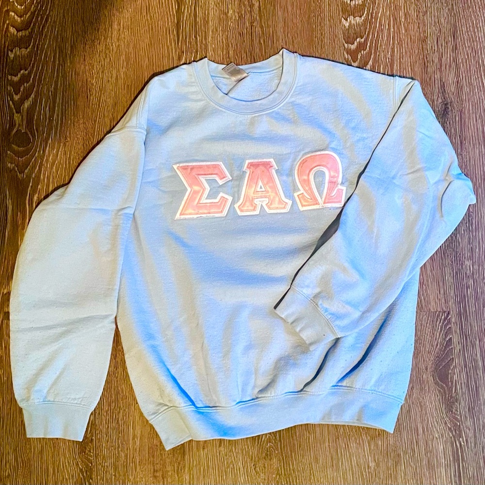 Sigma Alpha Omega SAO sweatshirt crew neck